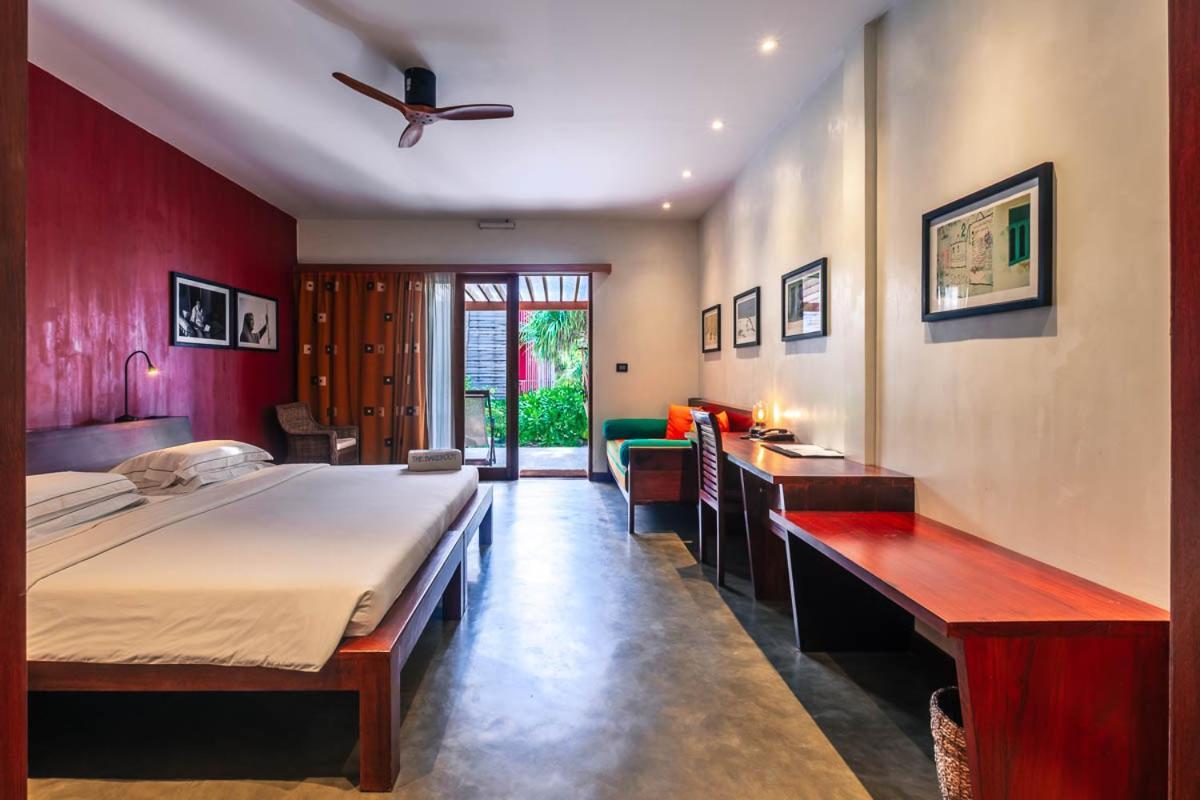 The Barefoot Eco Hotel Hanimaadhoo Island Esterno foto